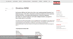 Desktop Screenshot of nrw.zueblin.de