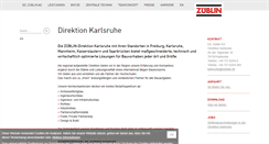 Desktop Screenshot of karlsruhe.zueblin.de